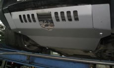 Защита алюминиевая Alfeco для рулевыx тяг Land Rover Discovery III 2004-2009
